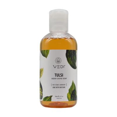 VEDI Castile Soap Liquid - Tulsi 200 ml - Personal Care (Ayush)