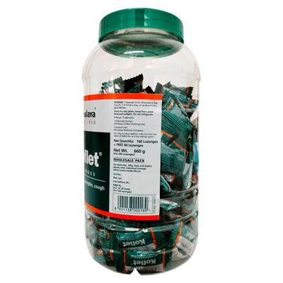 Himalaya Koflet Lozenges 160's + Free 40's Lozenges - Cough & Cold (Ayush)