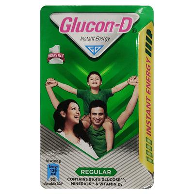 Glucon-D Instant Energy Powder - Regular (Refill) 75 gm - Energy Drinks