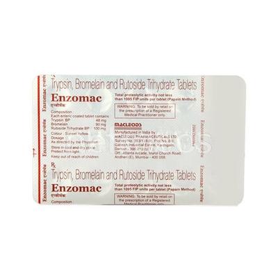 Enzomac Tablet 10'S - Pain relief-Ant