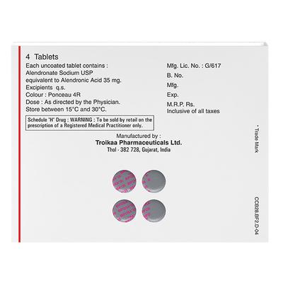 Bifosa 35mg Tablet 4'S - Osteoporosis-Age