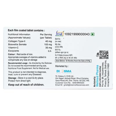 COLLABOS Tablet 10's - Supplements-Sup