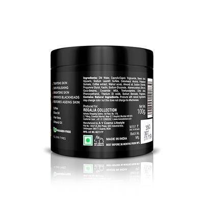 Mancode Face Scrub - Caffeine 100 gm - Face Scrubs