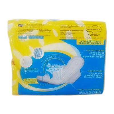 Amrutanjan Comfy Snug Fit Sanitary Pads - Value Pack 20's - Sanitary Napkins