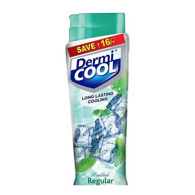 Dermi Cool Prickly Heat Powder - Menthol Regular 150 gm - Talcum Powders