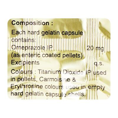 OMEFOR 20mg Capsule 20's - Ulcer/Reflux/Flatulence-Aaa
