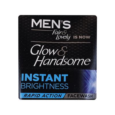 Glow & Handsome Men's Instant Brightness Rapid Action Face Wash 50 gm - Face Wash & Cleansers
