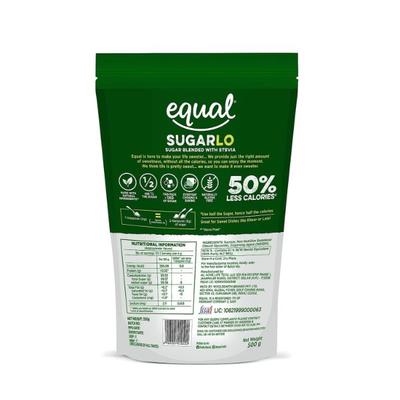 Equal SugarLo Sugar (Pack of 2 x 500 gm) 1's - Sugar Substitute