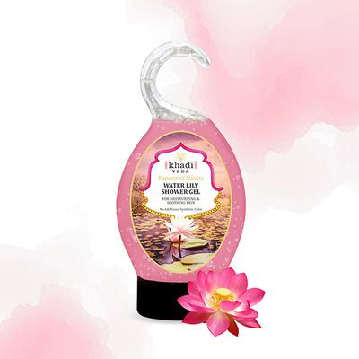 Khadi Veda Water Lily Shower Gel 175 ml - Shower Gels & Body Wash
