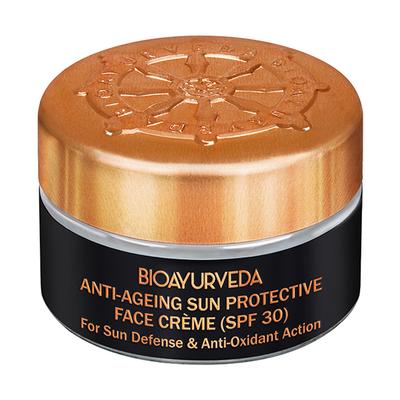 Bioayurveda Anti-Ageing Sun Protective (SPF 30) Face Creme 20 gm - Face Sunscreen