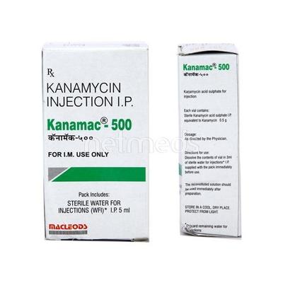 Kanamac 500mg Injection 1's - Bacterial Infections-Ami