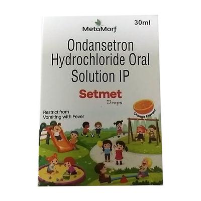 Setmet Paediatric Orange Flavour Oral Drops 30ml - Vomitting/Emesis-Ant