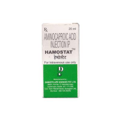 HAMOSTAT 250mg Injection 20ml - Bleeding Disorders-Hae