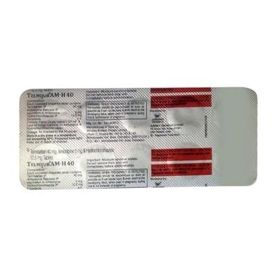 TELMIJUB AM H 40 Tablet 10's - Hypertension-Ana