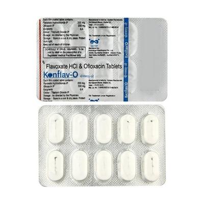 Konflav O 200mg Tablet 10'S - Bladder And Prostate Disorders-Dru