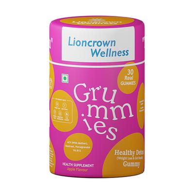 Lioncrown Wellness Grummies Healthy Detox Gummy - Apple 30's - Multi-Vitamins