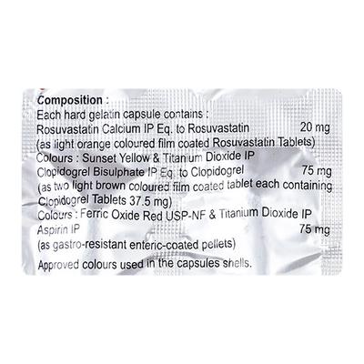 Jubira Gold 75/75/20mg Capsule 10'S - High Cholesterol-Dys