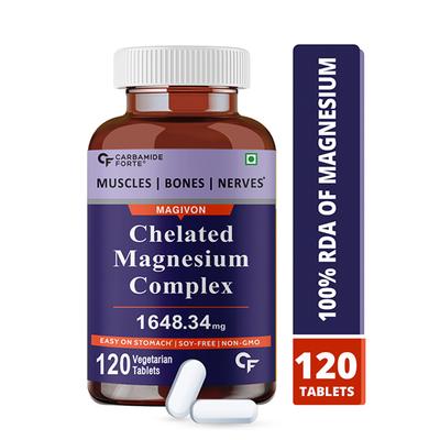 CF Chelated Magnesium Complex Veg Tablet 120's - Calcium And Minerals