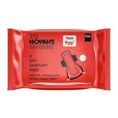 TWC Day Sanitary Pads Value Pack of 16 180 gm - Sanitary Napkins