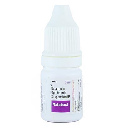 NATABACT 5% Ophthalmic Suspension 5ml - Eye Infections-Eaa