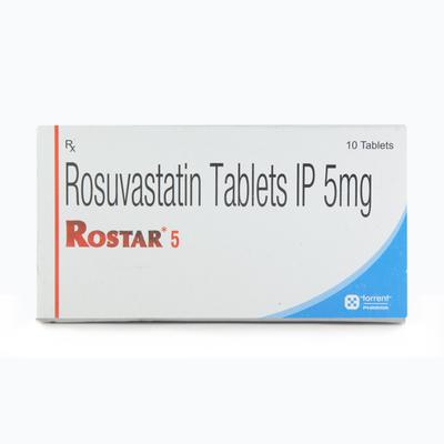 Rostar 5mg Tablet 10'S - High Cholesterol-Dys