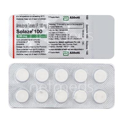 Solaze Solaze 100mg Tablet 10'S : Uses, Side Effects, Price | Netmeds