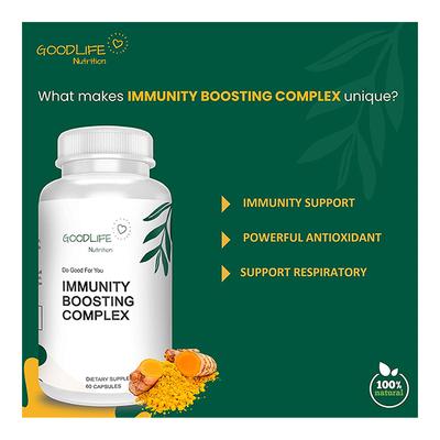 Goodlife Nutrition Immunity Boosting Complex Capsule 60's - Herbal Dietary Supplement