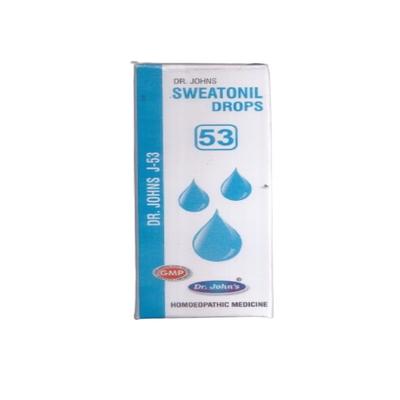 Dr. John's J 53 Sweatonil Drops 30 ml - Homeopathic Drops