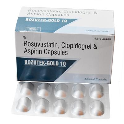 ROZUTEK GOLD 10 Capsule 10's - Blood Clot-Ant