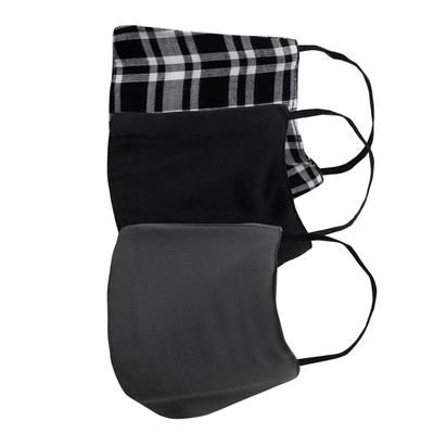 Faballey Charcoal 3 Ply Balloon Reusable Mask Set (3 Pcs) - Face Mask