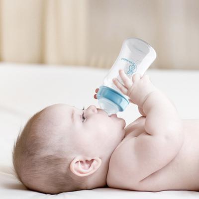 R for Rabbit - First Feed Glass Feeding Bottle 150 ml - Lake Blue - Feeding & Nursing