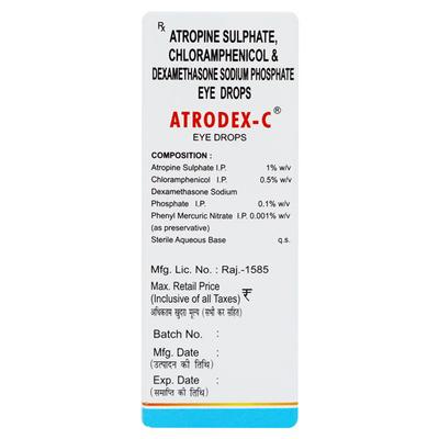 ATRODEX C Eye Drops 5ml - Eye Infections-Eaa