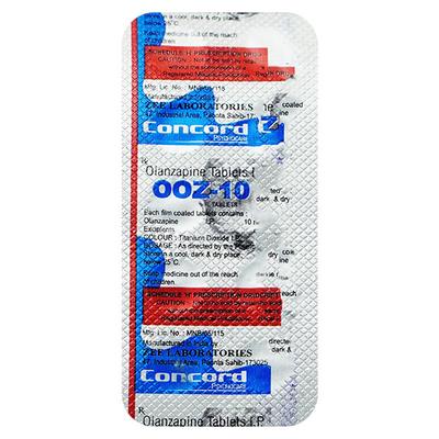 OOZ 10mg Tablet 10's - Psychosis-Ans