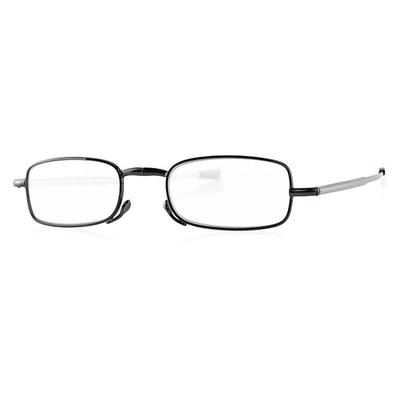 Klar Eye Fold Full Rim Metal Power K-5011 Reading Glass - Grey, 1.75 Power - Men Eyeglasses