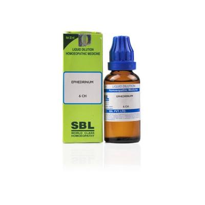 SBL Ephedrinum 1M Liquid 30 ml - Dilutions