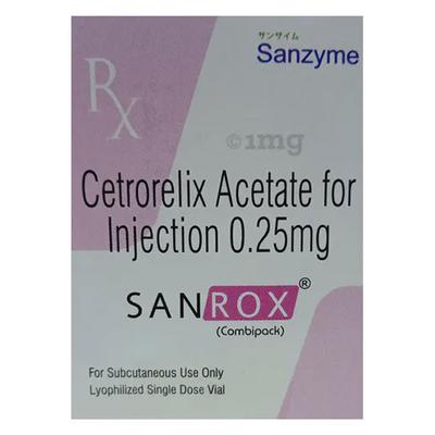 Sanrox 0.25mg Injection 1ml - Hormonal Therapy-Oes