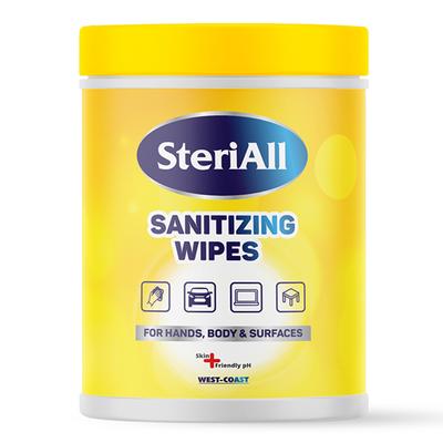 SteriAll Sanitizing Wipes (Pack of 3 x 50's) - Hand Sanitizer