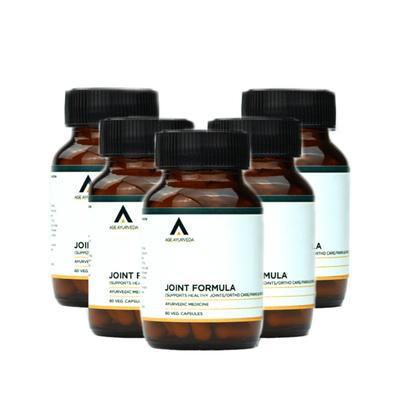 Age Ayurveda Joint Formula Veg. Capsule (Pack of 5 x 60's) - Speciality Medicines