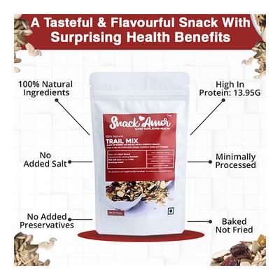 Snack Amor Trail Mix 100 gm - Nutritional Bars
