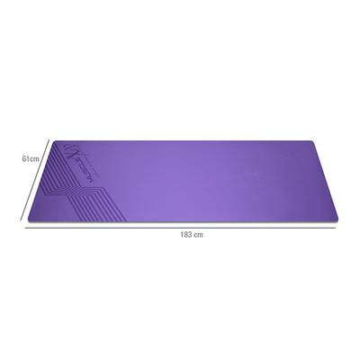 MuscleXP Designer Yoga Mat with Cover Bag - Purple 1's - Workout Essentials