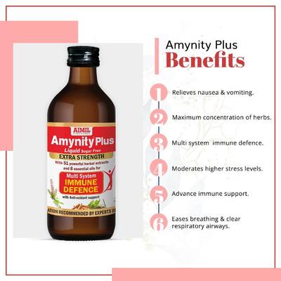 Aimil Amynity Plus Syrup (Pack of 6 x 200 ml) - Speciality Medicines