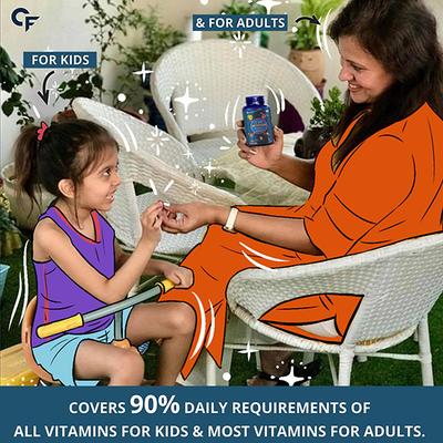 CF Novasules Kids Multivitamins, Prebiotics and Superfood Vegetarian Gummies 60's - Multi-Vitamins