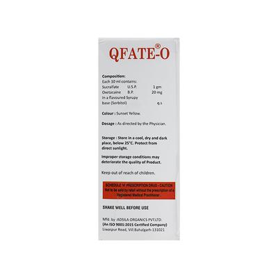 QFATE O Oral Suspension 200ml - Ulcer/Reflux/Flatulence-Aaa