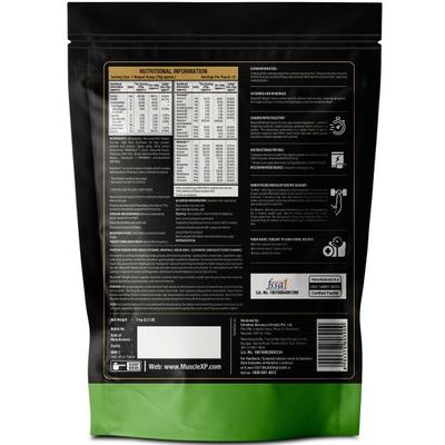 MuscleXP Weight Gainer Protein Powder - Chocolate Fudge 1 kg - Workout Essentials