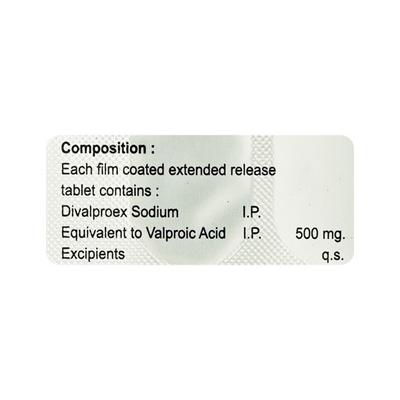 ALPORATE D 500 Tablet 15's - Epilepsy/Convulsion-Ant