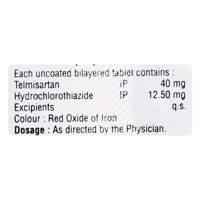 TELAPP H 40mg Tablet 10's - Hypertension-Ang