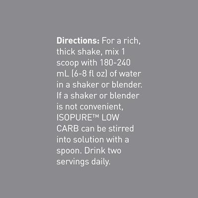 Isopure Low Carb Protein Powder - Dutch Chocolate 7.5 lb 1's - Workout Essentials