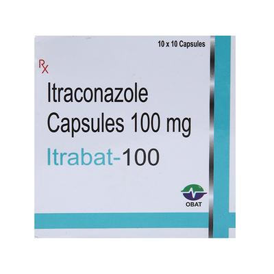 ITRABAT 100 Capsule 10's - Fungal Infections-Anf