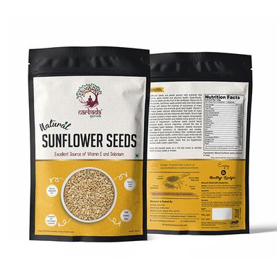 Narbada Ayurveda Natural Sunflower Seeds (Pack of 3 x 100 gm) - Health Products