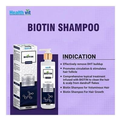 Healthvit Biotin Shampoo 200 ml - Shampoos